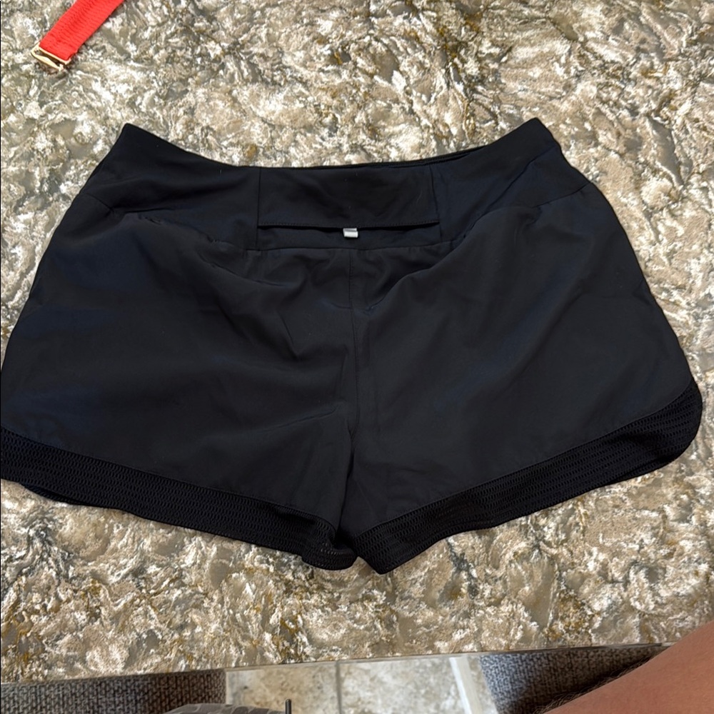Nike Black Athletic Shorts Lightweight Relaxed Fit Size M / E17 - Picture 3 of 4
